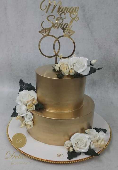 Luxury Engagement Cake Online